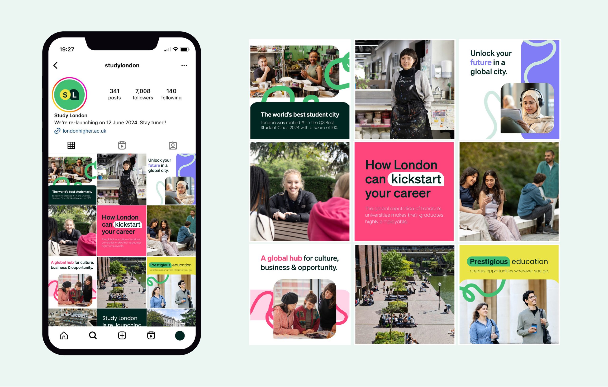 Study London instagram